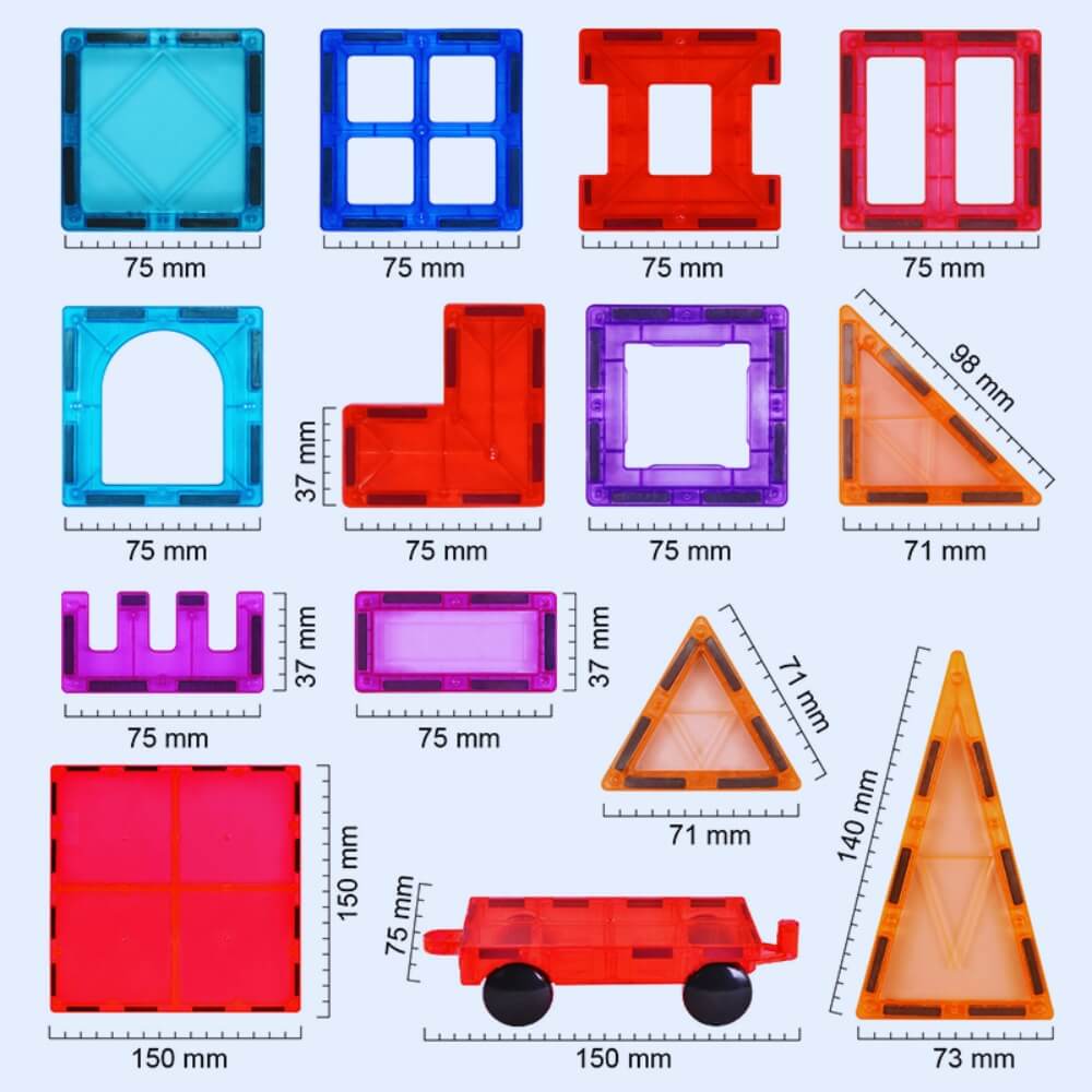 Magnetic Tiles Building Set