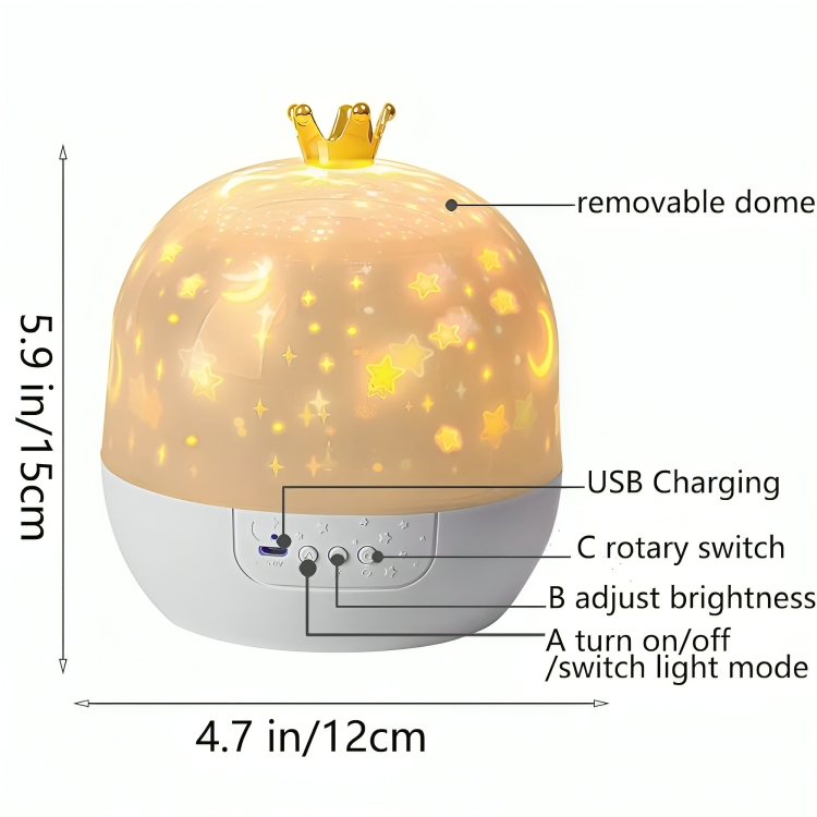 DreamScape Galaxy Projector & Night Light
