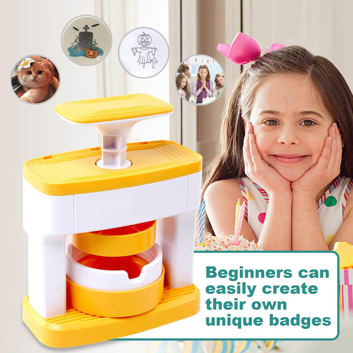 TokoTales DIY Badge Maker Kit