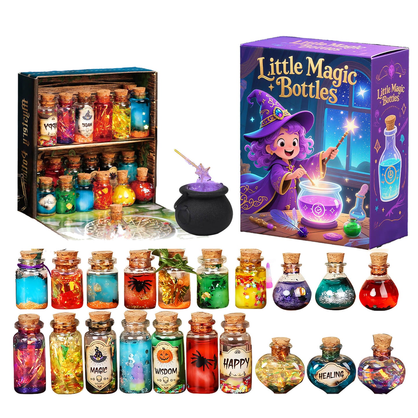 Fairy Glow Potion Kit for Kids – Mix Your Own Magic