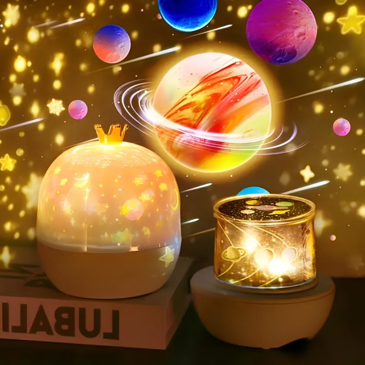 DreamScape Galaxy Projector & Night Light