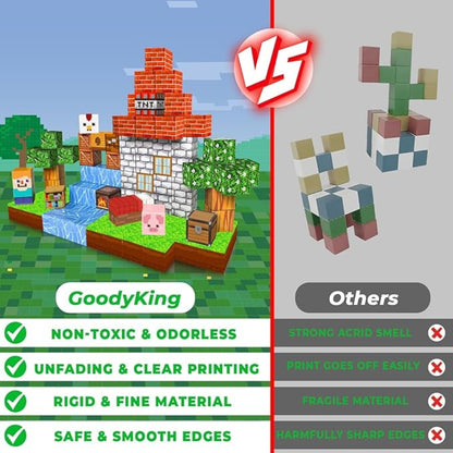 Magic Waterfall Forest 100PCS Magnetic Building Blocks