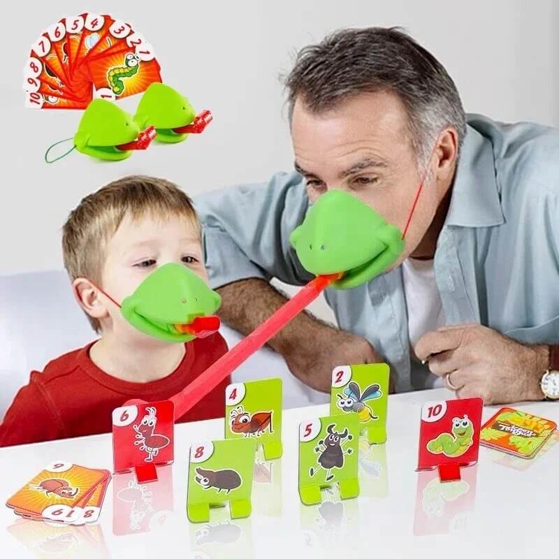 The Frog Tongue Mask Game - Hop into Family Fun