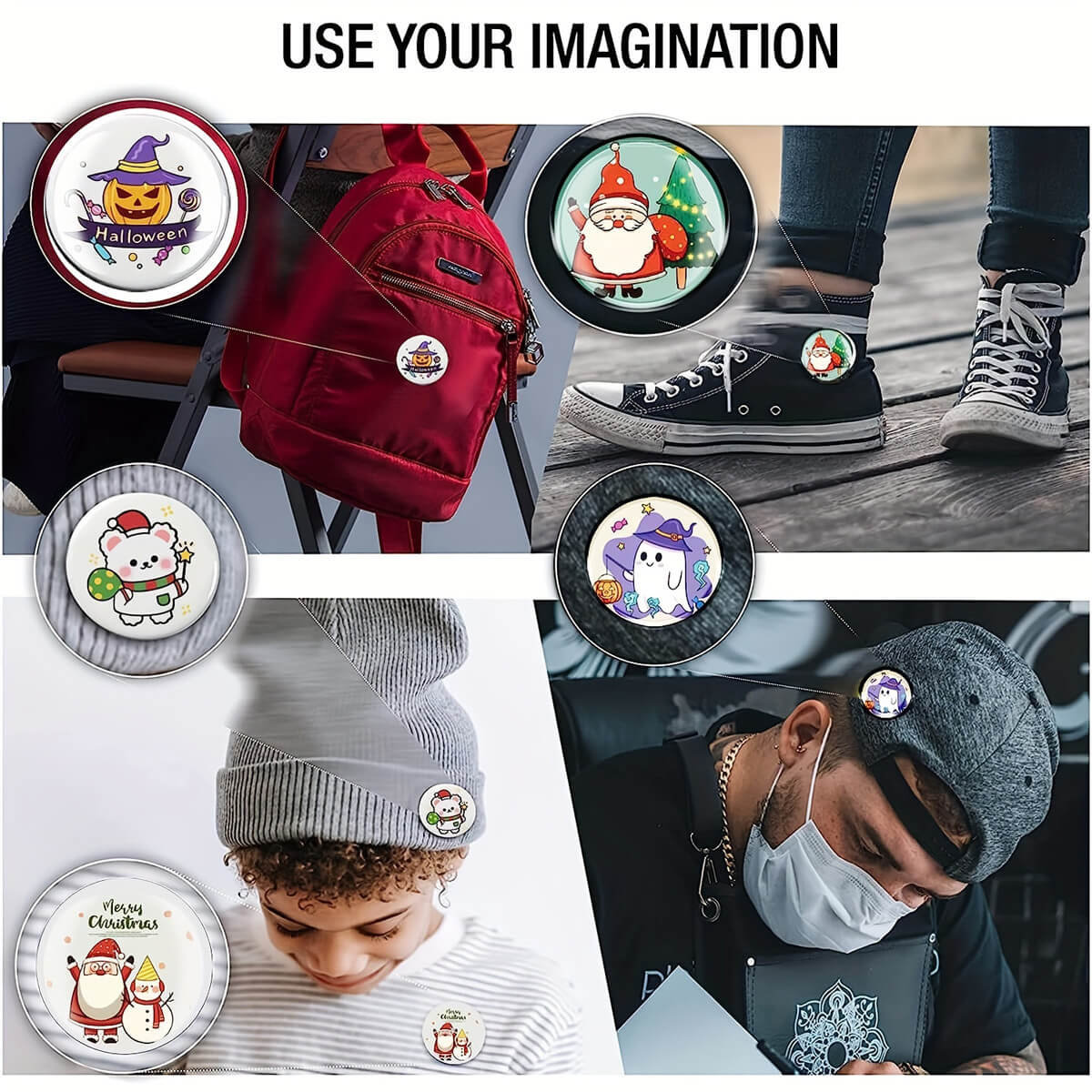 TokoTales DIY Badge Maker Kit