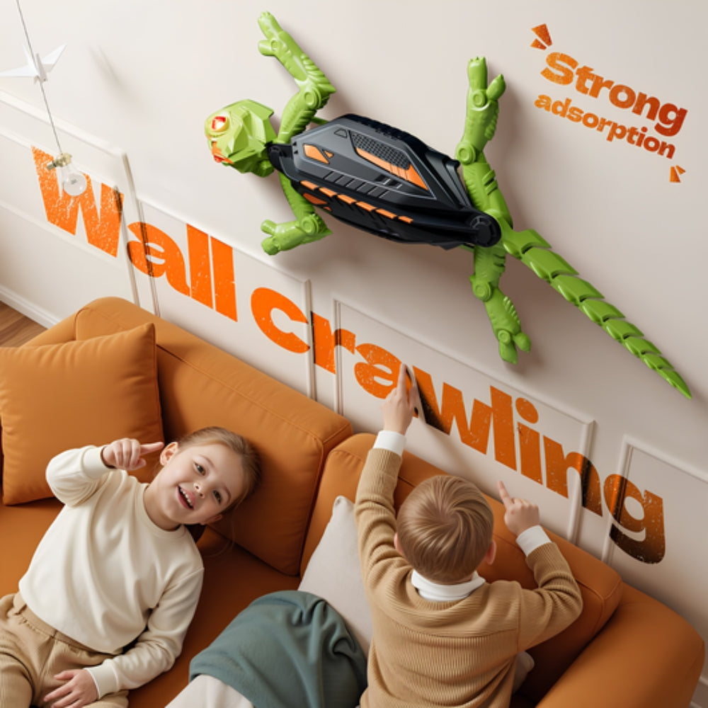 WallCrawler Pro™ - The Ultimate Remote-Control Gecko