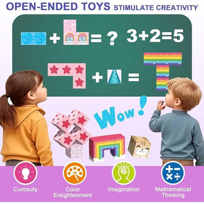 Cinderella Castle 100PCS Magnetic Building Blocks