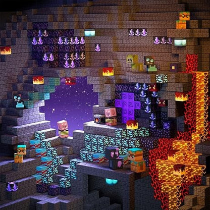 Zombi Volcano 100PCS Magnetic Building Blocks