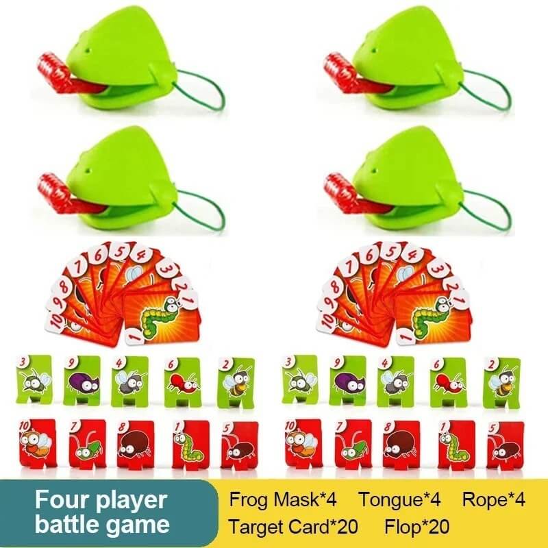 The Frog Tongue Mask Game - Hop into Family Fun