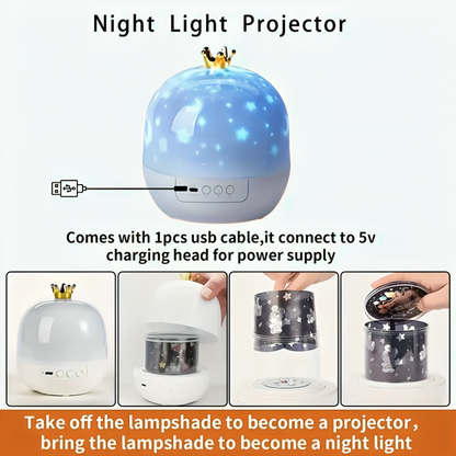 DreamScape Galaxy Projector & Night Light