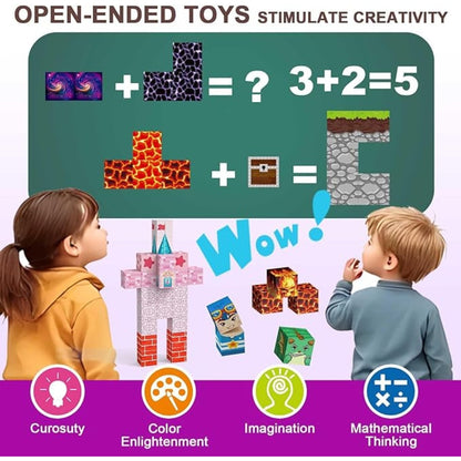 Fantasy World 150PCS Magnetic Building Blocks