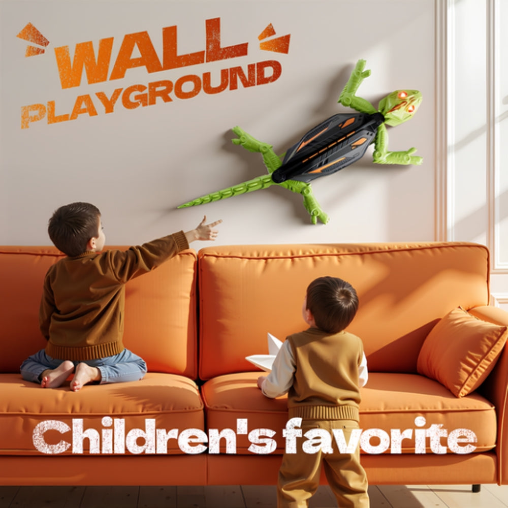 WallCrawler Pro™ - The Ultimate Remote-Control Gecko