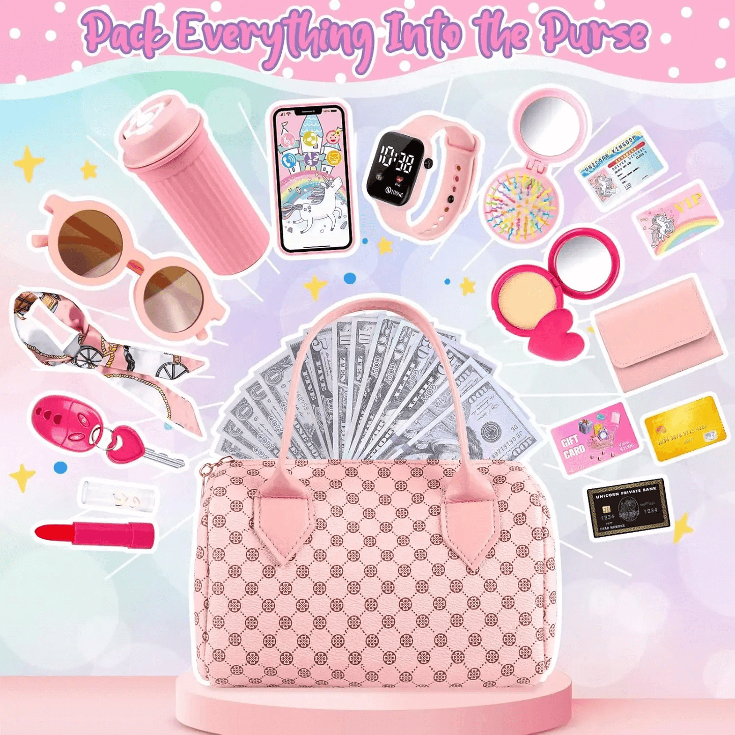 🌸 Little Diva’s Deluxe Fashion & Makeup Playset