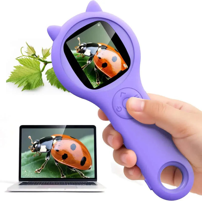 🔬 Kids Digital Microscope with Screen