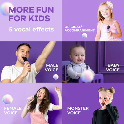 🎤 Mini Karaoke Machine for Kids