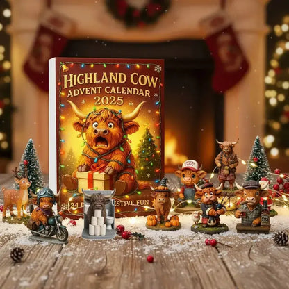 🐮 Highland Cow Advent Calendar 2025 🎄✨